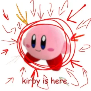 Sticker 🔥 Kirby