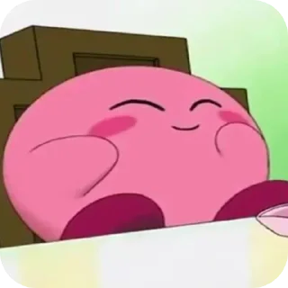 Video sticker ☺ Kirby