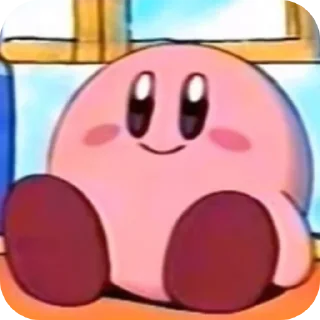 Video sticker 🙂 Kirby