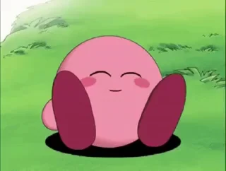 Video sticker 👋 Kirby