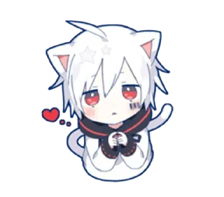 Telegram sticker 😍 mafu mafu & chik