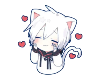 Telegram sticker ☺️ mafu mafu & chik