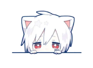 Telegram sticker 🙁 mafu mafu & chik