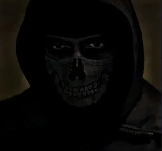 Телеграм стикер 🙈 Ghost Call of duty :: @fStikBot