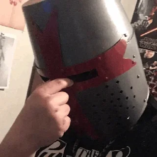 Telegram sticker ✝ Deus vult, infidel