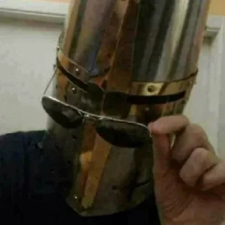Telegram sticker ✝ Deus vult, infidel