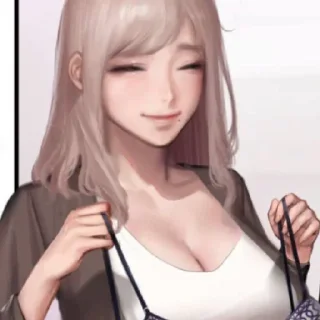 Телеграм стикер 💋 Smooch @ecchistickers @xvieravelyn