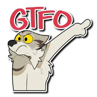 Video sticker 😡 Major Wolf