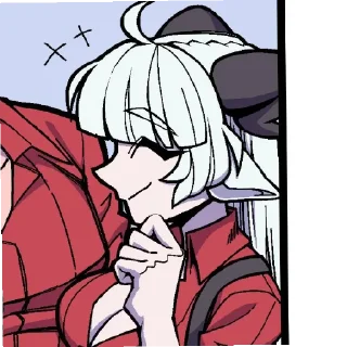 Телеграм стикер 🐐 ☆Bafomet☆