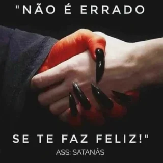 Video sticker ❤️ Satanismo fodaze