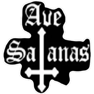 Telegram stiker 💀 Satanismo fodaze