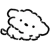 Video sticker 🐶 (@ShoutoEmoji) Floofy