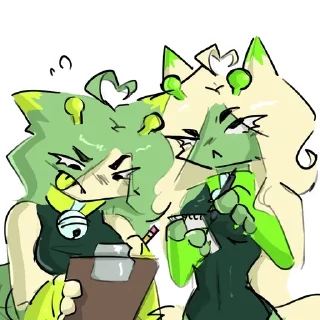 Telegram sticker 🧐 Ammy X Annie @ronfos