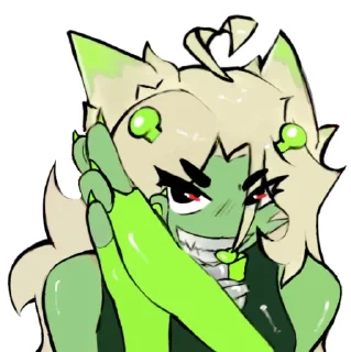 Telegram sticker ☺️ Ammy X Annie @ronfos