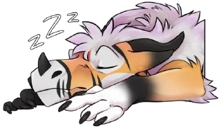 Video sticker 😴 Peaches and Grapes