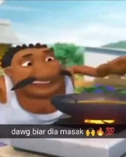 Telegram sticker 🌟 Awor awor mantap :: @fStikBot