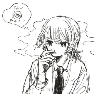 Telegram sticker 👄 это МОЙ ПАК СЛЫШИШЬ
