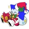 Sticker 🎅 Sonk.Rom (Sonk Sonic by @timbalandiny)