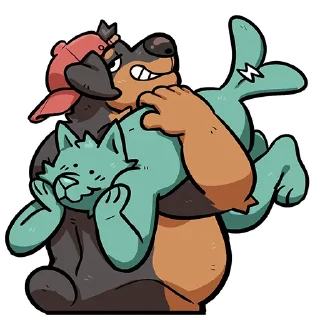 Telegram sticker 🛒 Brian Rottweiler