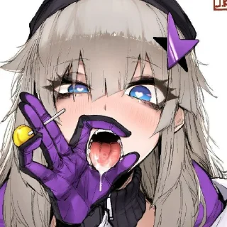 Telegram sticker ❤️ Хентай