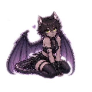 Telegram sticker 👍 Ari furry