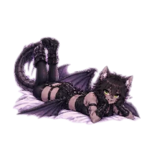 Telegram sticker 👍 Ari furry