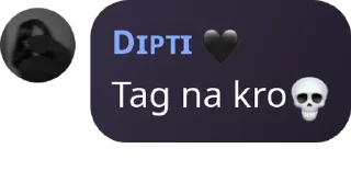 Telegram stiker 💀 ❥ 🇮🇳 ＤᎥᎮᏖᎥ 𓆩🖤𓆪̥™s kang pack