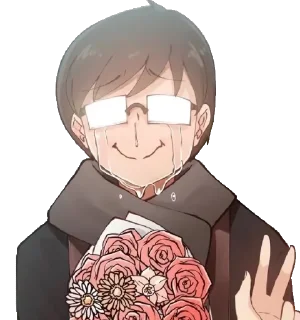 Telegram sticker 😭 일진녀 과와하기