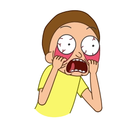Sticker 😳 Rick and Morty • @tgemojis