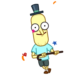 Sticker 🕺 Rick and Morty • @tgemojis