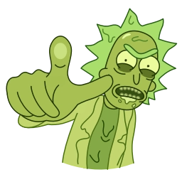 Sticker 🔪 Rick and Morty • @tgemojis