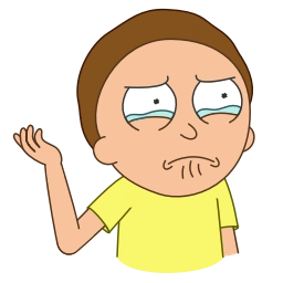 Sticker 😢 Rick and Morty • @tgemojis