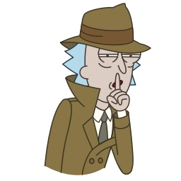 Sticker 🕵 Rick and Morty • @tgemojis