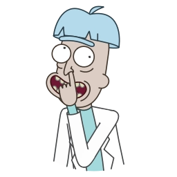 Sticker 😮 Rick and Morty • @tgemojis