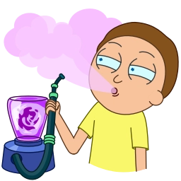 Sticker 😶 Rick and Morty • @tgemojis