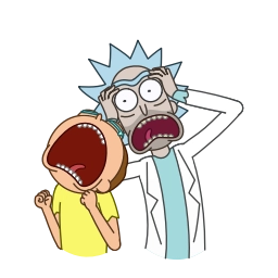 Sticker 😵 Rick and Morty • @tgemojis