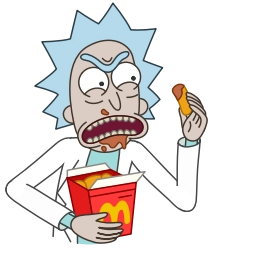 Sticker 🍟 Rick and Morty • @tgemojis