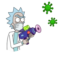 Sticker 🦠 Rick and Morty • @tgemojis