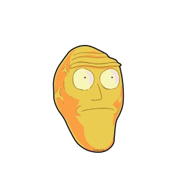 Sticker 😐 Rick and Morty • @tgemojis