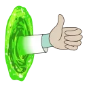 Video sticker 👍 Rick and Morty •...