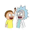 Video sticker 🙏 Rick and Morty •...