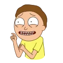 Video sticker ☝ Rick and Morty •...
