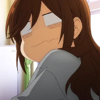 Telegram sticker ✏️ Horimiya(F) [@TodorokiShouto]