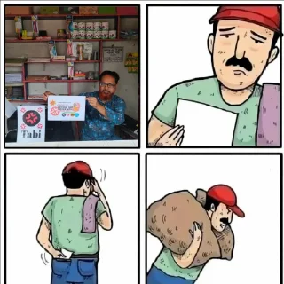 Телеграм стикер 😭 dyor1