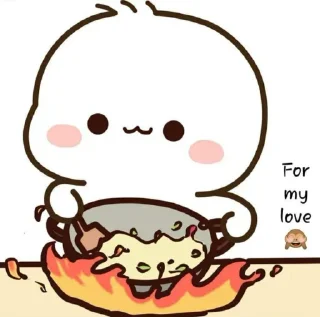 Video sticker 🦩 Goma peach23 @gomu_peach