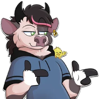 Video sticker 😏 Pru The Cow