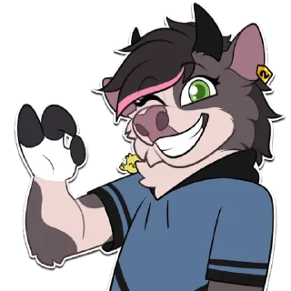Video sticker 👌 Pru The Cow