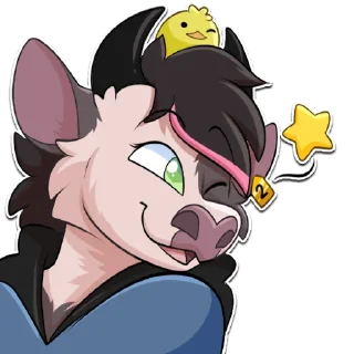 Telegram sticker 😉 Pru The Cow