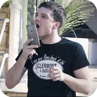 Телеграм стикер 😎 funny pics @ani1san