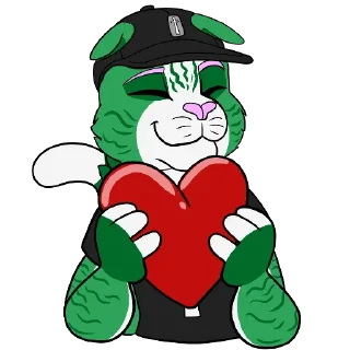 Video sticker 🥰 Kale the Cat by Pato Vixen